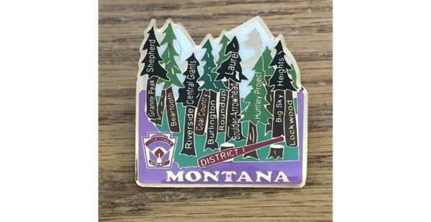 Montana District 1 Official Pin